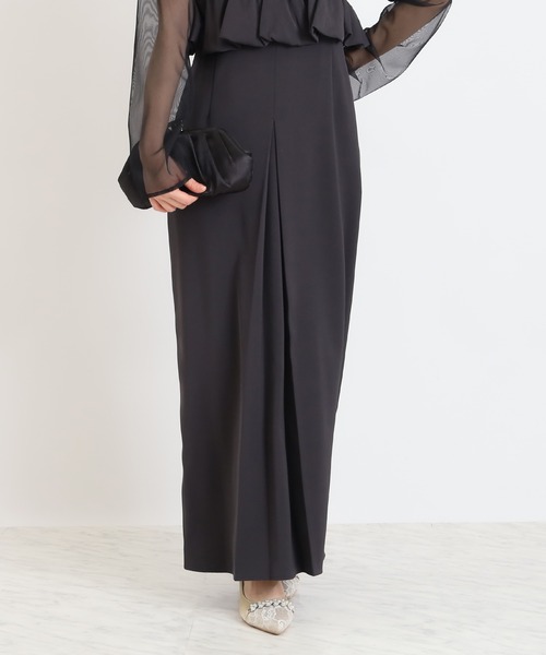 TRUDEA(トルディア)の「ボリュームチュールペプラムドレス(ドレス・レディース・ブラック/チャコールグレー・MEDIUM)」の15枚目の写真