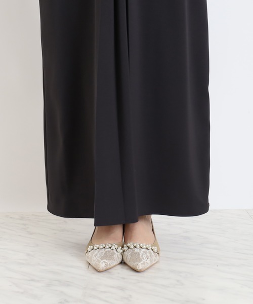 TRUDEA(トルディア)の「ボリュームチュールペプラムドレス(ドレス・レディース・ブラック/チャコールグレー・MEDIUM)」の20枚目の写真