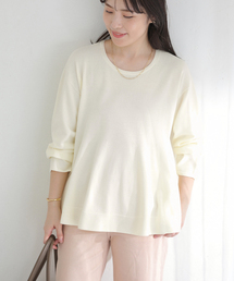La TOTALITE | 【洗える】ペプラムニット(ニット/セーター)