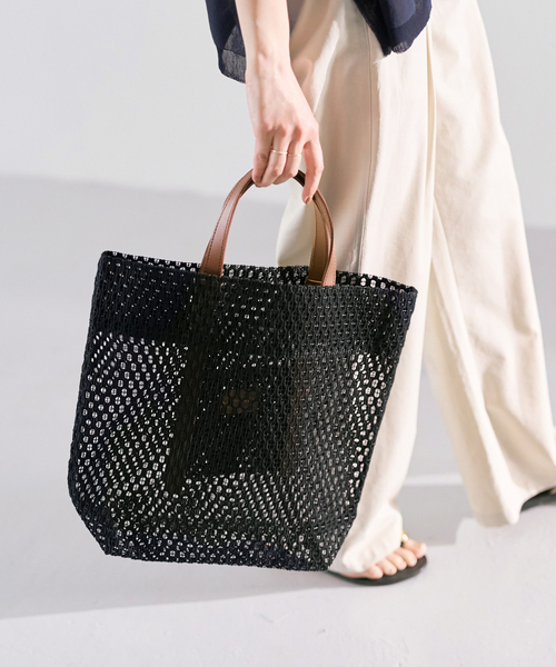 Spick & Span（スピックアンドスパン）の「MARY AL TERNA/メアリ オル ターナ GAP（トートバッグ・レディース・ブラック系その他/アイボリー・FREE）」の18枚目の写真