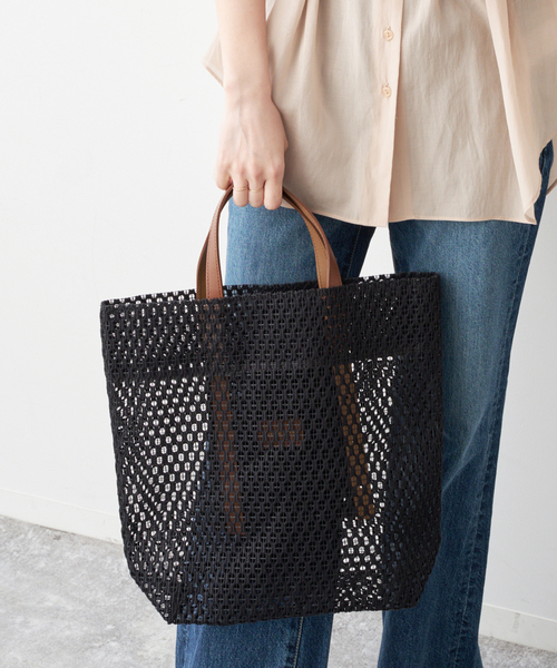 Spick & Span（スピックアンドスパン）の「MARY AL TERNA/メアリ オル ターナ GAP（トートバッグ・レディース・ブラック系その他/アイボリー・FREE）」の20枚目の写真