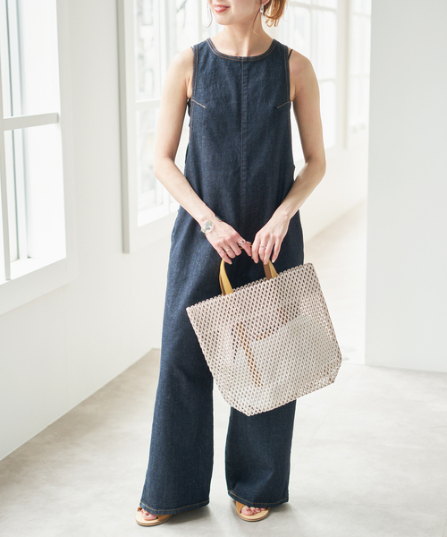 Spick & Span（スピックアンドスパン）の「MARY AL TERNA/メアリ オル ターナ GAP（トートバッグ・レディース・ブラック系その他/アイボリー・FREE）」の5枚目の写真