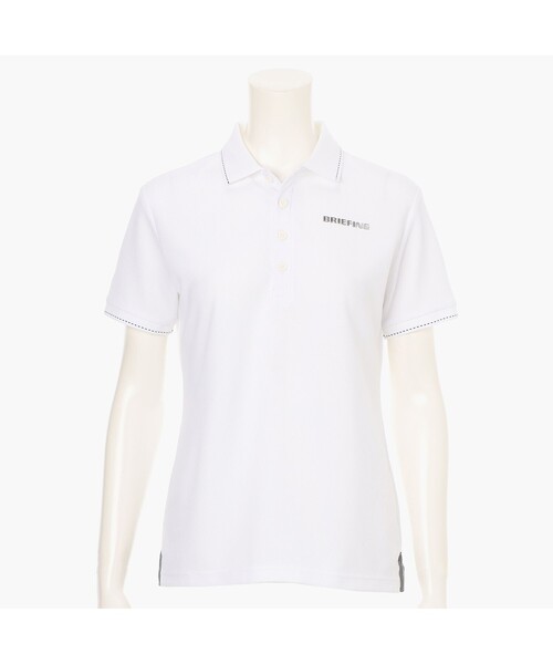 BRIEFING（ブリーフィング）の「【BRIEFING GOLF／ブリーフィングゴルフ】WS BASIC POLO（Tシャツ/カットソー・レディース・ネイビー/ホワイト/ブラック・M/S）」の2枚目の写真