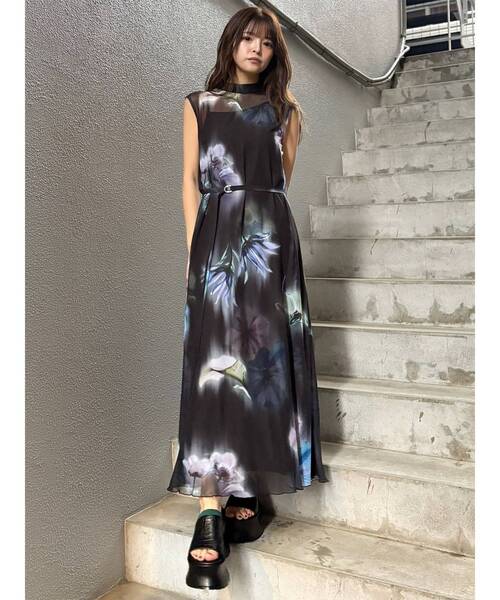 MURUA（ムルーア）の「クロコレイヤードサンダル（サンダル・レディース・グリーン/ブラック・24.5/23.5）」の11枚目の写真