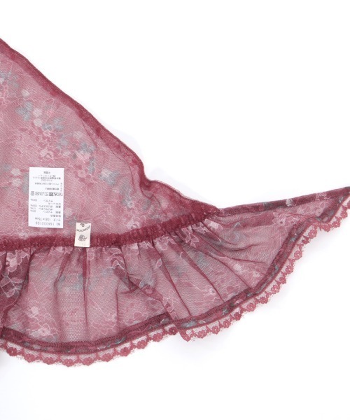 axes femme(アクシーズファム)の「苺柄マルチWAYストール(マフラー・レディース・レッド/キナリ・FREE)」の11枚目の写真