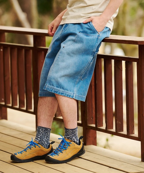 COBMASTER(コブマスター)の「COBMASTER/コブマスター ダブルニー ペインターショーツ(その他パンツ・メンズ・ストライプ/ブルー系その他・LARGE/MEDIUM/X-LARGE)」の7枚目の写真