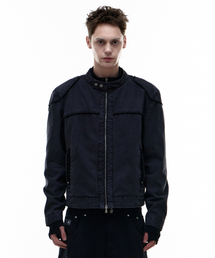 OPUS 0012（オーパス0012）の「Op. 03 EVEL BIKER JACKET CHARCOAL（その他アウター）」