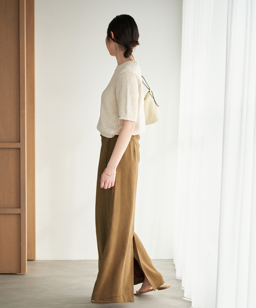 plage（プラージュ）の「suede like スカート（スカート・レディース・キャメル・34/36/38）」の9枚目の写真