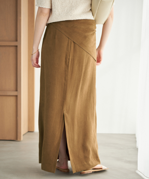 plage（プラージュ）の「suede like スカート（スカート・レディース・キャメル・34/36/38）」の14枚目の写真