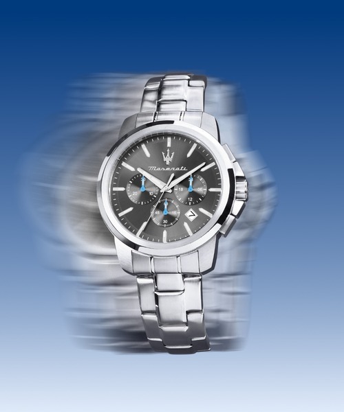 Maserati（マセラティ）の「「Maserati/マセラティ」スクセッソ - 42ｍｍ クロノ  シルバー ブレスレット（アナログ腕時計・メンズ・シルバー系2/シルバー系4/シルバー系3/シルバー系5/シルバー系・42mm）」の10枚目の写真