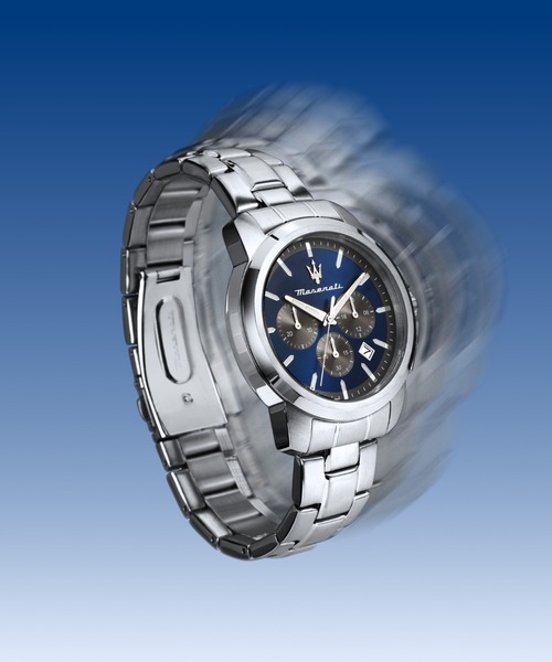 Maserati（マセラティ）の「「Maserati/マセラティ」スクセッソ - 42ｍｍ クロノ  シルバー ブレスレット（アナログ腕時計・メンズ・シルバー系2/シルバー系4/シルバー系3/シルバー系5/シルバー系・42mm）」の7枚目の写真