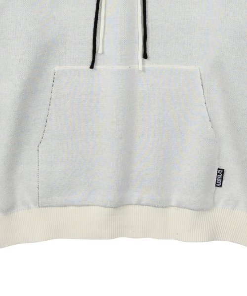 AJOBYAJO（アジョバイアジョ）の「Crying Boy Cotton Knit Hoodie [IVORY]（パーカー・レディース・その他・L/M）」の5枚目の写真
