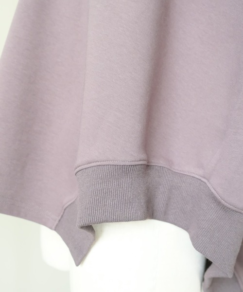 DOLLUPOOPS（ドールアップウップス）の「Sleeveless Hoodie Top(ノースリーブフーディー)（パーカー・レディース・ライトベージュ/チャコール・FREE）」の9枚目の写真
