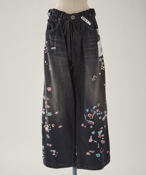 MIHARA YASUHIRO/ミハラヤスヒロ】DENIM HUGE DETAIL PANTS w KIDS