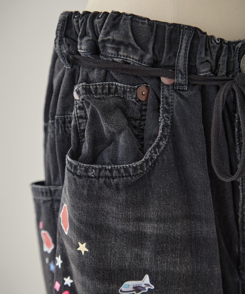 MIHARA YASUHIRO/ミハラヤスヒロ】DENIM HUGE DETAIL PANTS w KIDS