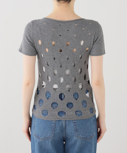 Gimaguas(ギマガス)の「Gimaguas / ギマガス SUMMER TOP(Tシャツ/カットソー・レディース・チャコールグレー・SMALL)」の9枚目の写真
