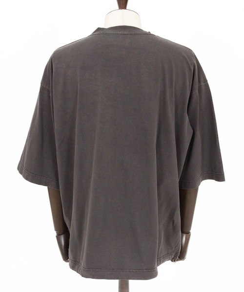 THEOREM(セオレム)の「mt10473- USA Cotton Draw Cord Tee Tシャツ(TRM-6681)(Tシャツ/カットソー・メンズ・スミクロ/グレー・L/M)」の8枚目の写真
