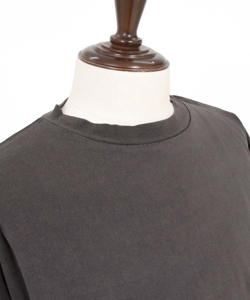 THEOREM(セオレム)の「mt10473- USA Cotton Draw Cord Tee Tシャツ(TRM-6681)(Tシャツ/カットソー・メンズ・スミクロ/グレー・L/M)」の9枚目の写真