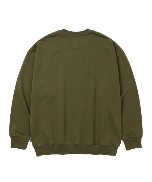 AJOBYAJO（アジョバイアジョ）の「[PBA] AJOLICA Collage Sweatshirt [KHAKI]（スウェット・レディース・その他・LARGE/XL）」の3枚目の写真