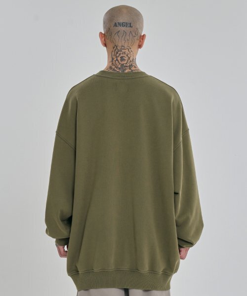 AJOBYAJO（アジョバイアジョ）の「[PBA] AJOLICA Collage Sweatshirt [KHAKI]（スウェット・レディース・その他・LARGE/XL）」の7枚目の写真