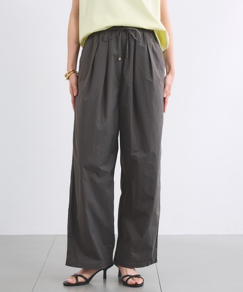 BARNYARDSTORM(バンヤードストーム)の「BARNYARDSTORM / トラベルイージーパンツ【撥水 / JAPAN FABRIC】<セットアップ対応>(その他パンツ・レディース・チャコール/カーキ・1/0)」の18枚目の写真