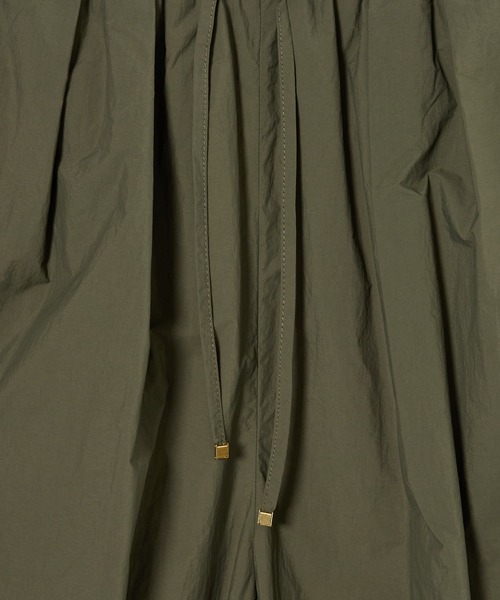 BARNYARDSTORM(バンヤードストーム)の「BARNYARDSTORM / トラベルイージーパンツ【撥水 / JAPAN FABRIC】<セットアップ対応>(その他パンツ・レディース・チャコール/カーキ・1/0)」の13枚目の写真