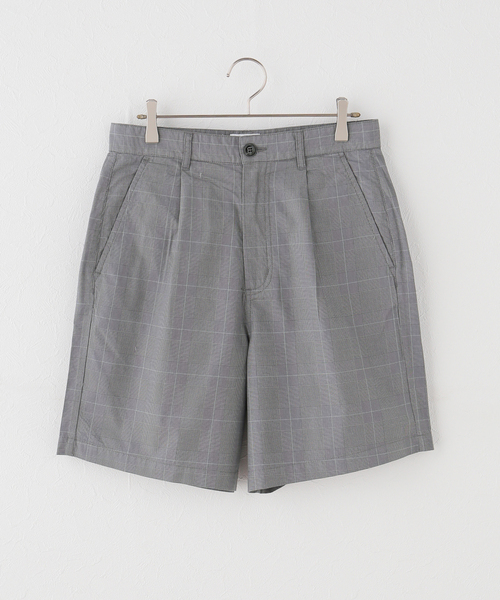 OBEY(オベイ)の「OBEY / オベイ OLIVIA PLAID SHORT(その他パンツ・レディース・グレー・SMALL)」の1枚目の写真