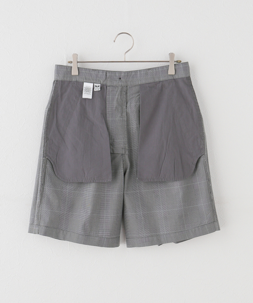 OBEY(オベイ)の「OBEY / オベイ OLIVIA PLAID SHORT(その他パンツ・レディース・グレー・SMALL)」の6枚目の写真