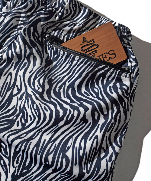 ALDIES(アールディーズ)の「Zebra Shorts / ゼブラショーツ(その他パンツ・メンズ・ブラック/ブラウン・MEDIUM/LARGE/X-LARGE)」の5枚目の写真