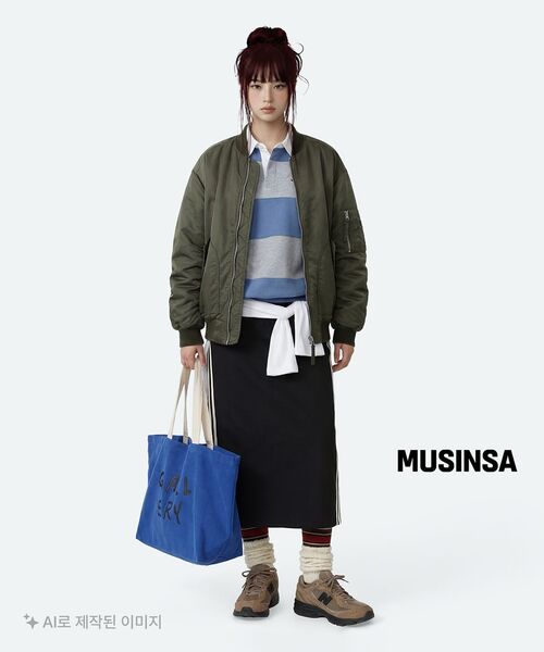 JEEP(ジープ)の「2way MA-1ポケット航空ジャンパー KHAKI (JQ5JPU001KH)(ブルゾン・レディース・その他・LARGE/MEDIUM/X-LARGE/2XL/SMALL)」の9枚目の写真
