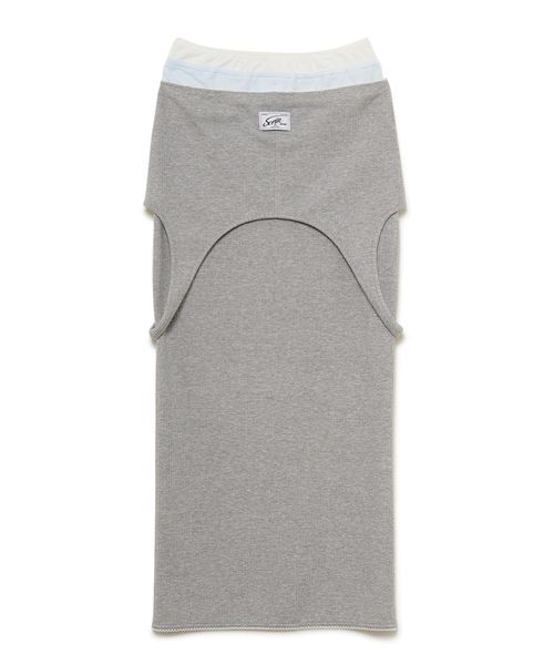 SORIN(ソリン )の「【MADE IN JAPAN 】3 Layeres Long Skirt/3レイヤーロングスカート(スカート・レディース・オフホワイト/グレー・36/38)」の15枚目の写真