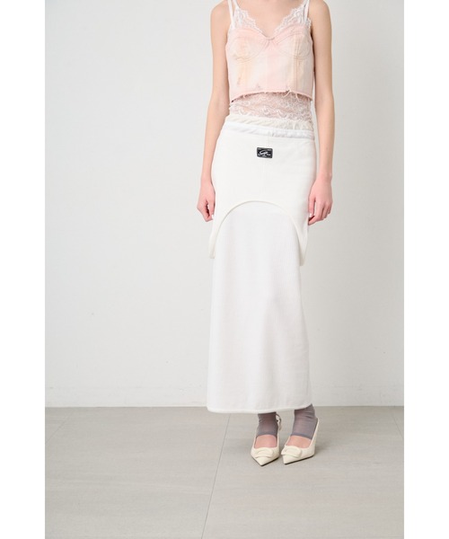 SORIN(ソリン )の「【MADE IN JAPAN 】3 Layeres Long Skirt/3レイヤーロングスカート(スカート・レディース・オフホワイト/グレー・36/38)」の17枚目の写真