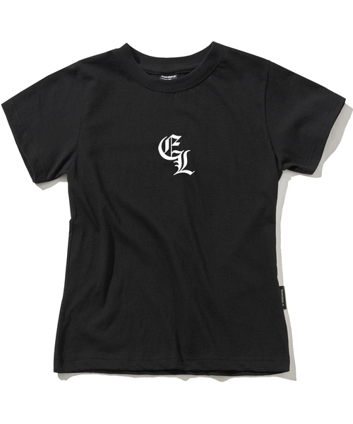 ELIMENO(エリメノ)の「EL イエル スリムフィット 半袖Tシャツ 2カラー(Tシャツ/カットソー・レディース・ブラック/ホワイト・1/2/3)」の1枚目の写真