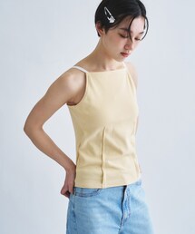 CODE A（コードエー）の「edge line camisole（キャミソール）」