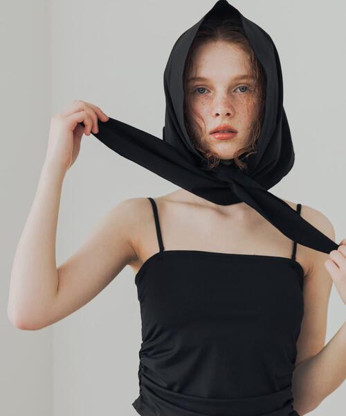 URBAN RESEARCH(アーバンリサーチ)の「『UVカット』Swim URBAN RESEARCH スイム サンカクスカーフ(水着・レディース・ブラック/ブラウン・-)」の4枚目の写真