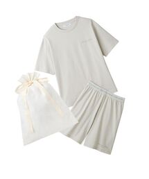 セール】【HOMME】【接触冷感】GIZAコットンジャージーセットアップ