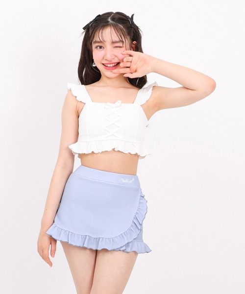 PINKHUNT フロントレースアップ水着 1683K（スイムグッズ）｜PINKHUNT