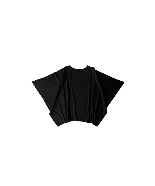 antiqua(アンティカ)の「接触冷感 ドルマン カットソー Tシャツ(Tシャツ/カットソー・レディース・ブラック/ブラウン系その他/アッシュグレー/ネイビー/ホワイト・ONESIZE)」の7枚目の写真