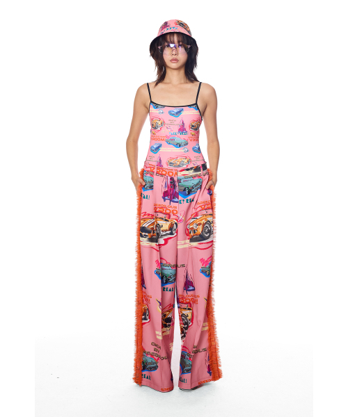 GREEDILOUS（グリディアス）の「Racing Club Ruffle Pants（その他パンツ・レディース・その他・MEDIUM/LARGE/X-SMALL/SMALL）」の2枚目の写真