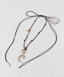 紐ネックレス/ビッグムーン