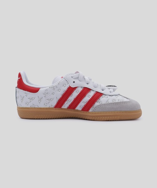 adidas Originals(アディダスオリジナルス)の「adidas KIDS SAMBA OG CF EL C OOX33/IH1753(スニーカー・キッズ・ホワイト・18cm/19cm/17cm)」の2枚目の写真