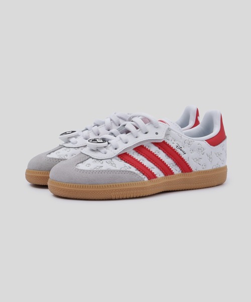 adidas Originals(アディダスオリジナルス)の「adidas KIDS SAMBA OG CF EL C OOX33/IH1753(スニーカー・キッズ・ホワイト・18cm/19cm/17cm)」の5枚目の写真