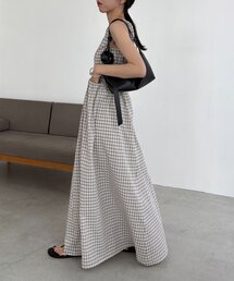 オケージョン/サイズ展開あり】フロッキーパフワンピース（ワンピース