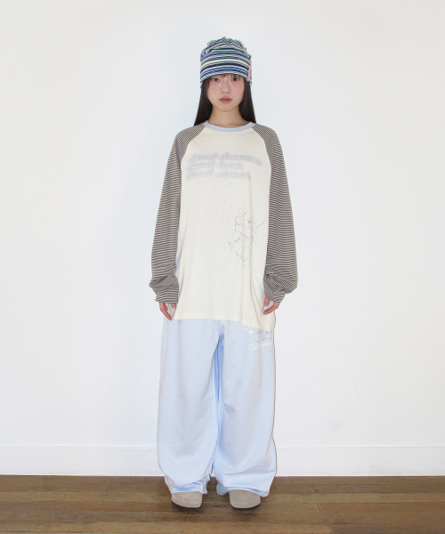 AMESWORLDWIDE（アメスワールドワイド）の「52 HOTFIX SWEAT PANTS BLUE（スウェットパンツ・レディース・その他・SMALL/MEDIUM/LARGE）」の3枚目の写真