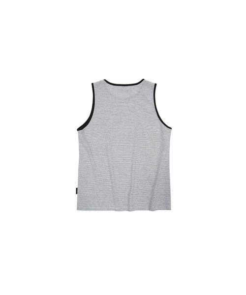 MEA（メア）の「SCORCHED STRIPE SLEEVELESS [WHITE]（Tシャツ/カットソー・メンズ・その他・2/3）」の4枚目の写真