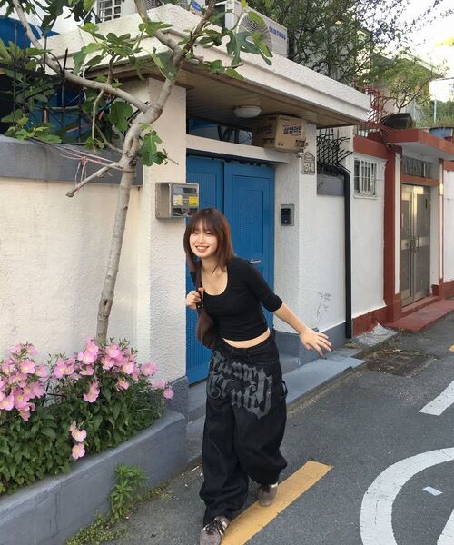 FANCY CLUB(ファンシークラブ)の「トゥースジャム ワイドデニムパンツ (ブラック) F26QD150(デニムパンツ・レディース・その他・1/2)」の11枚目の写真