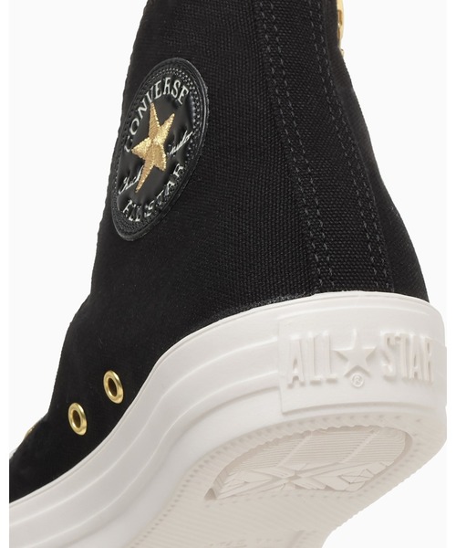 CONVERSE ALL STAR(コンバースオールスター)の「ALL STAR LIGHT STARSTITCH Z HI / オールスター ライト スターステッチ Z HI(スニーカー・レディース・ブラック・3.5/4/4.5/5/5.5/6.5/7/7.5/8/8.5/9/9.5/10.5/11.5)」の8枚目の写真