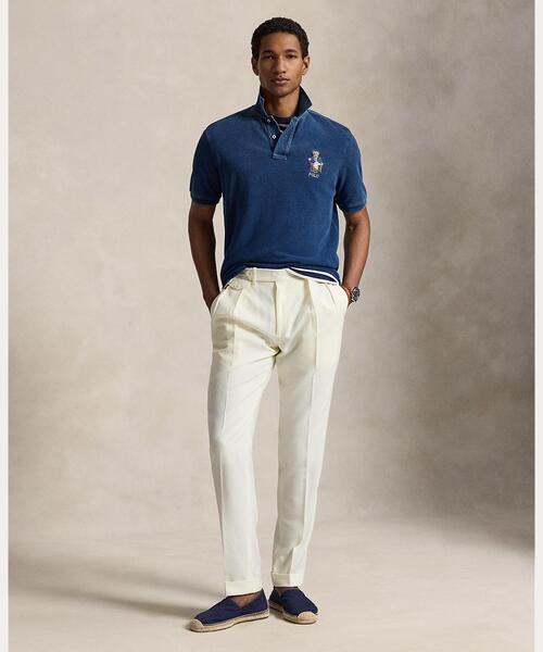POLO RALPH LAUREN(ポロ ラルフ ローレン)の「クラシック フィット Polo ベア メッシュ ポロシャツ(ポロシャツ・メンズ・ネイビー系1・L/M/S/XS/XL/XXL)」の3枚目の写真