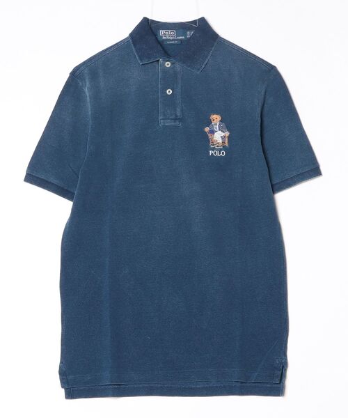 POLO RALPH LAUREN(ポロ ラルフ ローレン)の「クラシック フィット Polo ベア メッシュ ポロシャツ(ポロシャツ・メンズ・ネイビー系1・L/M/S/XS/XL/XXL)」の6枚目の写真