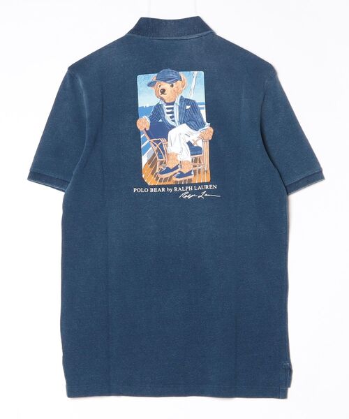 POLO RALPH LAUREN(ポロ ラルフ ローレン)の「クラシック フィット Polo ベア メッシュ ポロシャツ(ポロシャツ・メンズ・ネイビー系1・L/M/S/XS/XL/XXL)」の7枚目の写真